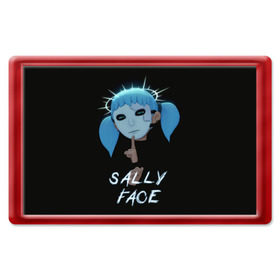 Магнит 45*70 с принтом Sally Face (6) , Пластик | Размер: 78*52 мм; Размер печати: 70*45 | face | fisher | larry johnson | mask | sally | sally face | sally fisher | демоны | духи | маска | призраки | салли | салли фейс | салли фишер | фейс