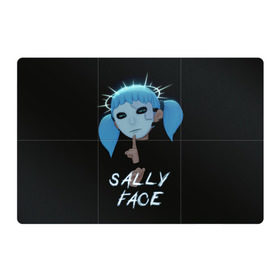 Магнитный плакат 3Х2 с принтом Sally Face (6) , Полимерный материал с магнитным слоем | 6 деталей размером 9*9 см | Тематика изображения на принте: face | fisher | larry johnson | mask | sally | sally face | sally fisher | демоны | духи | маска | призраки | салли | салли фейс | салли фишер | фейс