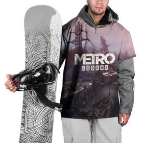 Накидка на куртку 3D с принтом Metro Exodus , 100% полиэстер |  | 2019 | 2033 | exodus | game | logo | metro | апокалипсис | вышки | игра | исход | лого | локация | метро | пейзаж | скриншот | сталкер