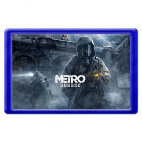 Магнит 45*70 с принтом Metro Exodus , Пластик | Размер: 78*52 мм; Размер печати: 70*45 | 2019 | 2033 | exodus | game | logo | metro | апокалипсис | герой | игра | исход | лого | метро | монстр | персонаж | сталкер