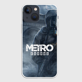 Чехол для iPhone 13 mini с принтом Metro Exodus ,  |  | 2019 | 2033 | exodus | game | logo | metro | апокалипсис | герой | игра | исход | лого | метро | монстр | персонаж | сталкер