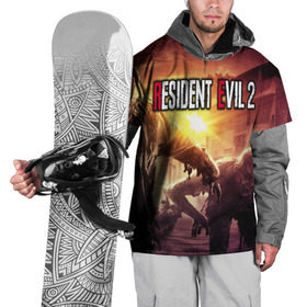 Накидка на куртку 3D с принтом Resident Evil 2 , 100% полиэстер |  | Тематика изображения на принте: 2 | biohazard | evil | g | horror | resident | survival | вирус | зла | зомби | монстры | обитель