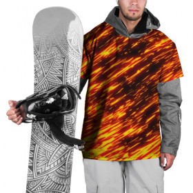 Накидка на куртку 3D с принтом FIRESTORM , 100% полиэстер |  | Тематика изображения на принте: 