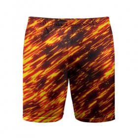 Мужские шорты 3D спортивные с принтом FIRESTORM ,  |  | Тематика изображения на принте: 