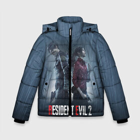 Зимняя куртка для мальчиков 3D с принтом Resident Evil 2 Remake , ткань верха — 100% полиэстер; подклад — 100% полиэстер, утеплитель — 100% полиэстер | длина ниже бедра, удлиненная спинка, воротник стойка и отстегивающийся капюшон. Есть боковые карманы с листочкой на кнопках, утяжки по низу изделия и внутренний карман на молнии. 

Предусмотрены светоотражающий принт на спинке, радужный светоотражающий элемент на пуллере молнии и на резинке для утяжки | 2019 | biohazard | blood | corporation | corps | evil | horror | remake | resident | survival | umbrella | zombie | амбрелла | выживание | зла | зомби | корпорация | кровь | обитель | ремейк | ужасы