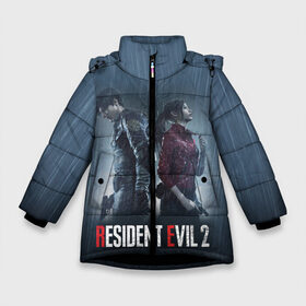 Зимняя куртка для девочек 3D с принтом Resident Evil 2 Remake , ткань верха — 100% полиэстер; подклад — 100% полиэстер, утеплитель — 100% полиэстер. | длина ниже бедра, удлиненная спинка, воротник стойка и отстегивающийся капюшон. Есть боковые карманы с листочкой на кнопках, утяжки по низу изделия и внутренний карман на молнии. 

Предусмотрены светоотражающий принт на спинке, радужный светоотражающий элемент на пуллере молнии и на резинке для утяжки. | Тематика изображения на принте: 2019 | biohazard | blood | corporation | corps | evil | horror | remake | resident | survival | umbrella | zombie | амбрелла | выживание | зла | зомби | корпорация | кровь | обитель | ремейк | ужасы