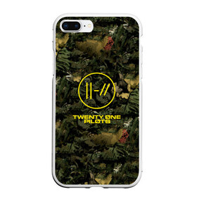 Чехол для iPhone 7Plus/8 Plus матовый с принтом Twenty One Pilots , Силикон | Область печати: задняя сторона чехла, без боковых панелей | dun | joseph | josh | joshua | one | pilots | top | trench | twenty | tyler | usa | william | дан | джозеф | джош | джошуа | пилоты | сша | тайлер | уильям