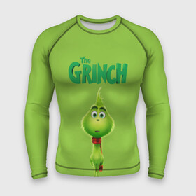 Мужской рашгард 3D с принтом The Grinch ,  |  | Тематика изображения на принте: grinch | гринч | новый год | рождество