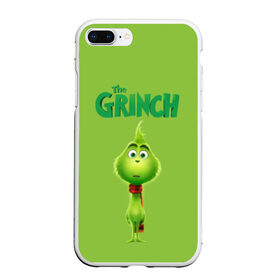 Чехол для iPhone 7Plus/8 Plus матовый с принтом The Grinch , Силикон | Область печати: задняя сторона чехла, без боковых панелей | grinch | гринч | новый год | рождество