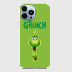 Чехол для iPhone 13 Pro Max с принтом The Grinch ,  |  | Тематика изображения на принте: grinch | гринч | новый год | рождество
