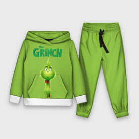 Детский костюм 3D (с толстовкой) с принтом The Grinch ,  |  | grinch | гринч | новый год | рождество