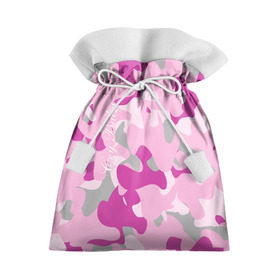 Подарочный 3D мешок с принтом Lil PEEP Cry baby , 100% полиэстер | Размер: 29*39 см | Тематика изображения на принте: baby | cry | lil peep | lil peep cry baby | pink | камуфляж | розовый | розовый камуфляж