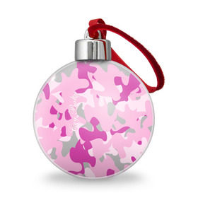 Ёлочный шар с принтом Lil PEEP Cry baby , Пластик | Диаметр: 77 мм | Тематика изображения на принте: baby | cry | lil peep | lil peep cry baby | pink | камуфляж | розовый | розовый камуфляж