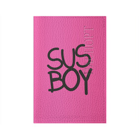 Обложка для паспорта матовая кожа с принтом Susboy , натуральная матовая кожа | размер 19,3 х 13,7 см; прозрачные пластиковые крепления | baby | cry | lil peep | lil peep cry baby | pink | susboy | камуфляж | лил | лилпип | пип | розовый | розовый камуфляж