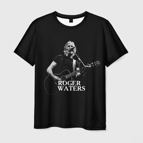 Мужская футболка 3D с принтом Roger Waters, Pink Floyd , 100% полиэфир | прямой крой, круглый вырез горловины, длина до линии бедер | Тематика изображения на принте: roger waters | джордж уотерс | композитор | певец | поэт