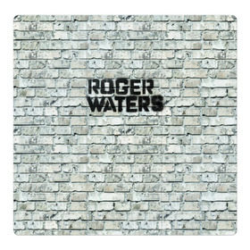 Магнитный плакат 3Х3 с принтом Roger Waters. The Wall , Полимерный материал с магнитным слоем | 9 деталей размером 9*9 см | pink floyd | roger waters | джордж уотерс | композитор | певец | поэт