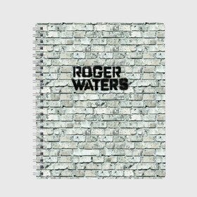 Тетрадь с принтом Roger Waters The Wall , 100% бумага | 48 листов, плотность листов — 60 г/м2, плотность картонной обложки — 250 г/м2. Листы скреплены сбоку удобной пружинной спиралью. Уголки страниц и обложки скругленные. Цвет линий — светло-серый
 | Тематика изображения на принте: pink floyd | roger waters | джордж уотерс | композитор | певец | поэт