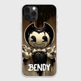 Чехол для iPhone 12 Pro Max с принтом Bendy , Силикон |  | Тематика изображения на принте: bendy | bendy in the ink machine | cartoon | game | бенди | игра