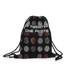 Рюкзак-мешок 3D с принтом Twenty One Pilots , 100% полиэстер | плотность ткани — 200 г/м2, размер — 35 х 45 см; лямки — толстые шнурки, застежка на шнуровке, без карманов и подкладки | heathens | one | pilots | twenty | джош дан | инди | ник томас | поп | рэп | тайлер джозеф | хип хоп | электропоп