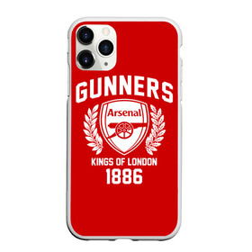 Чехол для iPhone 11 Pro матовый с принтом Арсенал , Силикон |  | arsenal | gooner | gunners | арсенал | канониры | клубная | лондон | фанатская | футбол | футбольная | футбольный клуб | футбольный клуб arsenal