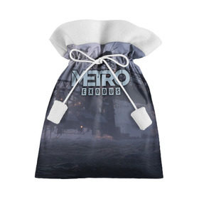 Подарочный 3D мешок с принтом Metro Exodus , 100% полиэстер | Размер: 29*39 см | Тематика изображения на принте: 