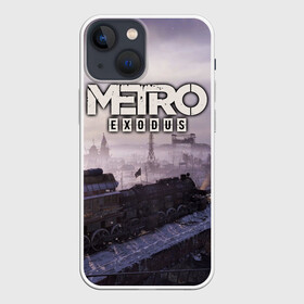 Чехол для iPhone 13 mini с принтом Metro Exodus ,  |  | exodus | horror | metro | survival | исход | метро | мутация | оружия | стелс | шутер | экшен