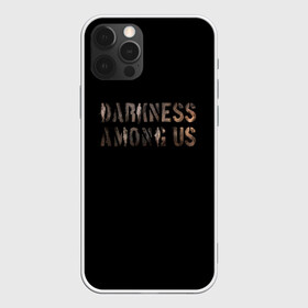 Чехол для iPhone 12 Pro с принтом DBD. Darkness among us , силикон | область печати: задняя сторона чехла, без боковых панелей | among | darkness | daylight | dbd | dead | deadbydaylight | horror | killer | survival | us | выживание | к | мертвы | рассвету | ужас