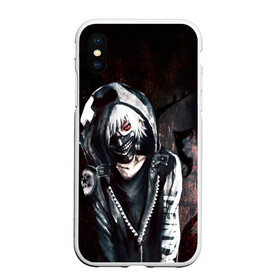 Чехол для iPhone XS Max матовый с принтом Ken Kaneki , Силикон | Область печати: задняя сторона чехла, без боковых панелей | anime | blood | eyepatch | ghoul | kaneki | ken | manga | one eyed | tokyo | tokyo ghoul | tokyoghoul | аниме | гуль | канеки | канеки кен | кен | кровь | манга | одноглазый | одноглазый король | токийский | токийский гуль | тоука