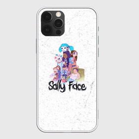 Чехол для iPhone 12 Pro Max с принтом Sally Face , Силикон |  | sally face | гизмо | девид | девочка | игра | лари | ларри | мальчик | маска | мрачная | на лице | пых | с протезом | сал | сали | салли | салли фейс | фейс | фэйс | эддисон | эшли