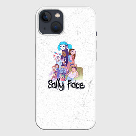 Чехол для iPhone 13 с принтом Sally Face ,  |  | sally face | гизмо | девид | девочка | игра | лари | ларри | мальчик | маска | мрачная | на лице | пых | с протезом | сал | сали | салли | салли фейс | фейс | фэйс | эддисон | эшли