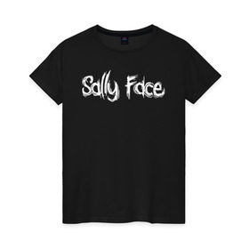 Женская футболка хлопок с принтом Sally Face , 100% хлопок | прямой крой, круглый вырез горловины, длина до линии бедер, слегка спущенное плечо | Тематика изображения на принте: sally face | гизмо | девид | девочка | игра | лари | ларри | мальчик | маска | мрачная | на лице | пых | с протезом | сал | сали | салли | салли фейс | фейс | фэйс | эддисон | эшли