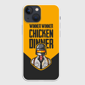 Чехол для iPhone 13 mini с принтом PUBG ,  |  | battlegrounds | chicken | chickendinner | dinner | game | pcgaming | playerunknownsbattlegrounds | pubg | videogames | баттл | баттлграунд | куриныйобед | курица | обед | пабг