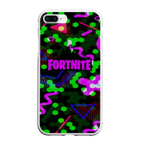 Чехол для iPhone 7Plus/8 Plus матовый с принтом FORTNITE , Силикон | Область печати: задняя сторона чехла, без боковых панелей | battle royale | fortnite | fortnite battle royale | futuresynth | game | outrun | retrowave | synth | synthwave | игры | ретровейв | синтвейв | фортнайт