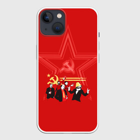 Чехол для iPhone 13 с принтом Communism Party ,  |  | звезда | китай | коммунизм | комунизм | ленин | мао дзедун | мао цзедун | мао цзэдун | маркс | прикол | серп и молот | советский союз | ссср | сталин | че гевара | че геваро | чегевара | энгельс