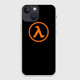 Чехол для iPhone 13 mini с принтом HALF LIFE ,  |  | aperture laboratorie | black mesa | gordon freeman | half life | half life 3 | logo | valve | вэлв | гордон фриман | игра | лого | монтировка | фантастика | халф лайф