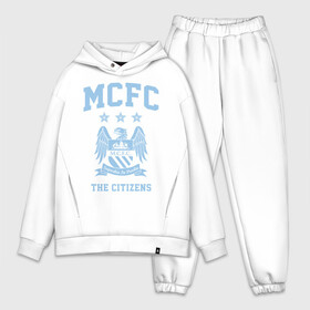 Мужской костюм хлопок OVERSIZE с принтом Манчестер Сити ,  |  | city | manchester city | manchester city football club | the citizens | апл | горожане | клубная | ман сит | манчестер | манчестер сити | сити | фанатская | футбол | футбольная | футбольный клуб