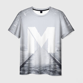 Мужская футболка 3D с принтом METRO , 100% полиэфир | прямой крой, круглый вырез горловины, длина до линии бедер | exodus | horror | metro 2033 | metro exodus | survival | игры | исход | метро | метро 2035