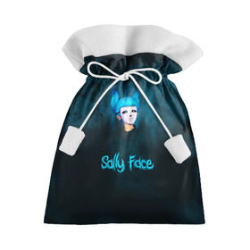 Подарочный 3D мешок с принтом Sally Face , 100% полиэстер | Размер: 29*39 см | sally face | гизмо | девид | девочка | игра | лари | ларри | мальчик | маска | мрачная | на лице | пых | с протезом | сал | сали | салли | салли фейс | фейс | фэйс | эддисон | эшли