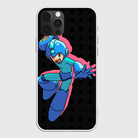 Чехол для iPhone 12 Pro Max с принтом Mega Man (pixel art) Black , Силикон |  | 8 bit | 8bit | art | dendy | famicom | game | games | japan | japanese | man | mega | mega man | megaman | nes | pixel | pixel art | pixelart | retro | video games | videogames