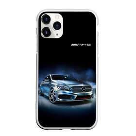 Чехол для iPhone 11 Pro матовый с принтом Mercedes AMG , Силикон |  | car | mercedes | mercedes   benz | motorsport | автомобиль | автоспорт | мерседес | спорткар