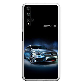 Чехол для Honor 20 с принтом Mercedes AMG , Силикон | Область печати: задняя сторона чехла, без боковых панелей | car | mercedes | mercedes   benz | motorsport | автомобиль | автоспорт | мерседес | спорткар