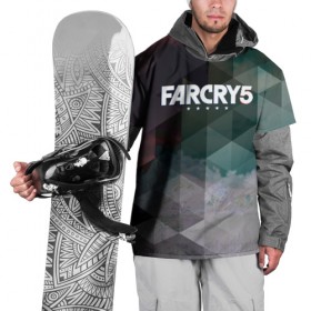 Накидка на куртку 3D с принтом FarCry polygon , 100% полиэстер |  | far cry | far cry 5 | far cry new dawn | far cry primal | farcry | fc 5 | fc5 | game | new dawn | primal | игры | постапокалипсис | фар край | фар край 5