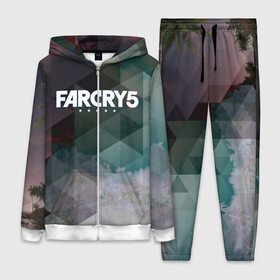 Женский костюм 3D с принтом FarCry polygon ,  |  | far cry | far cry 5 | far cry new dawn | far cry primal | farcry | fc 5 | fc5 | game | new dawn | primal | игры | постапокалипсис | фар край | фар край 5