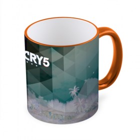 Кружка 3D с принтом FarCry polygon , керамика | ёмкость 330 мл | Тематика изображения на принте: far cry | far cry 5 | far cry new dawn | far cry primal | farcry | fc 5 | fc5 | game | new dawn | primal | игры | постапокалипсис | фар край | фар край 5