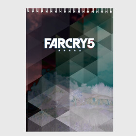 Скетчбук с принтом FarCry polygon , 100% бумага
 | 48 листов, плотность листов — 100 г/м2, плотность картонной обложки — 250 г/м2. Листы скреплены сверху удобной пружинной спиралью | Тематика изображения на принте: far cry | far cry 5 | far cry new dawn | far cry primal | farcry | fc 5 | fc5 | game | new dawn | primal | игры | постапокалипсис | фар край | фар край 5