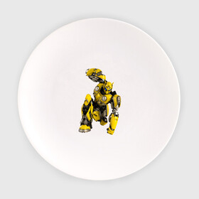 Тарелка с принтом Bumblebee -2- , фарфор | диаметр - 210 мм
диаметр для нанесения принта - 120 мм | kefer | volkswagen | автобот | бамблби | трансформатор | трансформаторы | шершень | шмель