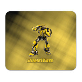 Коврик прямоугольный с принтом Bumblebee -3- , натуральный каучук | размер 230 х 185 мм; запечатка лицевой стороны | kefer | volkswagen | автобот | бамблби | трансформатор | трансформаторы | шершень | шмель