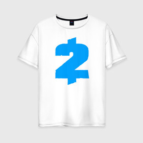 Женская футболка хлопок Oversize с принтом PAYDAY 2 , 100% хлопок | свободный крой, круглый ворот, спущенный рукав, длина до линии бедер
 | game | logo | payday | payday 2 | shooter | игра | лого | шутер
