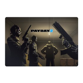 Магнитный плакат 3Х2 с принтом Payday 2 , Полимерный материал с магнитным слоем | 6 деталей размером 9*9 см | 2 | payday | беглец | бот | ограбления | пейдей | призрак | симулятор | техник | штурмовик | шутер