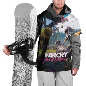 Накидка на куртку 3D с принтом FARCRY:NEW DAWN , 100% полиэстер |  | far cry | far cry 5 | far cry new dawn | far cry primal | farcry | fc 5 | fc5 | game | new dawn | primal | игры | постапокалипсис | фар край | фар край 5